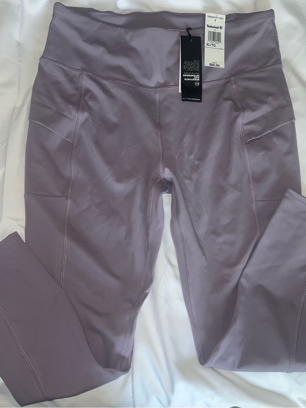 Timberland Lavender Stretch Active Leggings